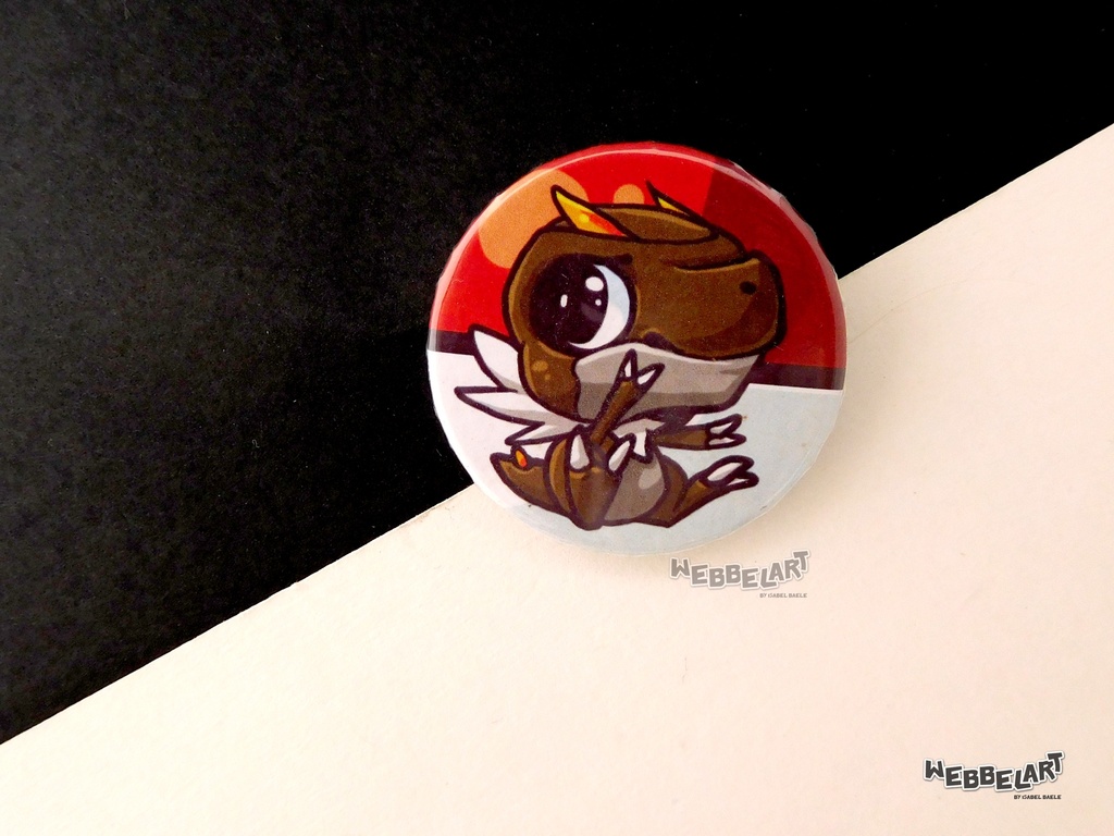 Button - Tyrunt - 38mm Badge - #696 (Button)