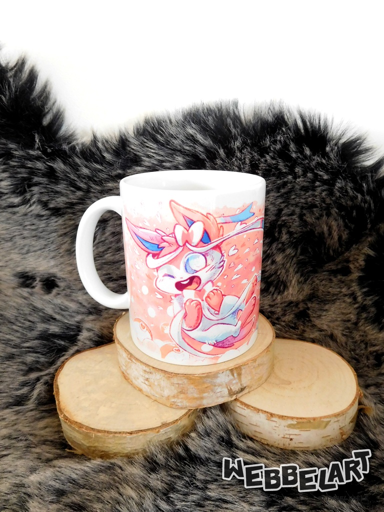 Mug Pokémon Sylveon - Eeeveelution - Webbelart