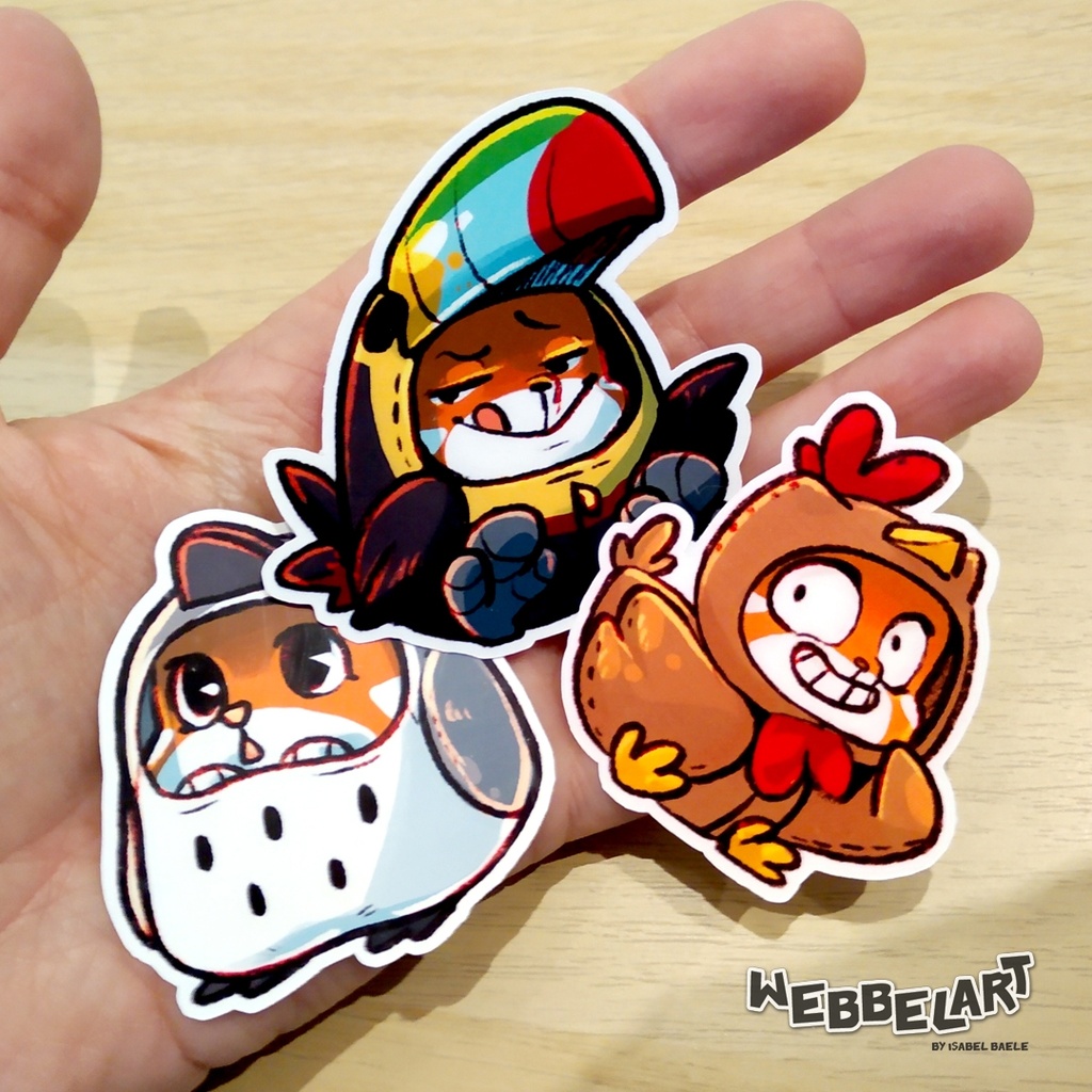 Cosplay Kitty - Toucan bird - Sticker