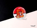 Button - Charmander - 38mm Badge - #004