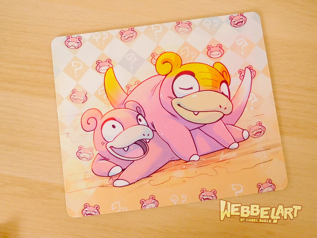 Mouse Pad Pokemon Slowpoke - Webbelart