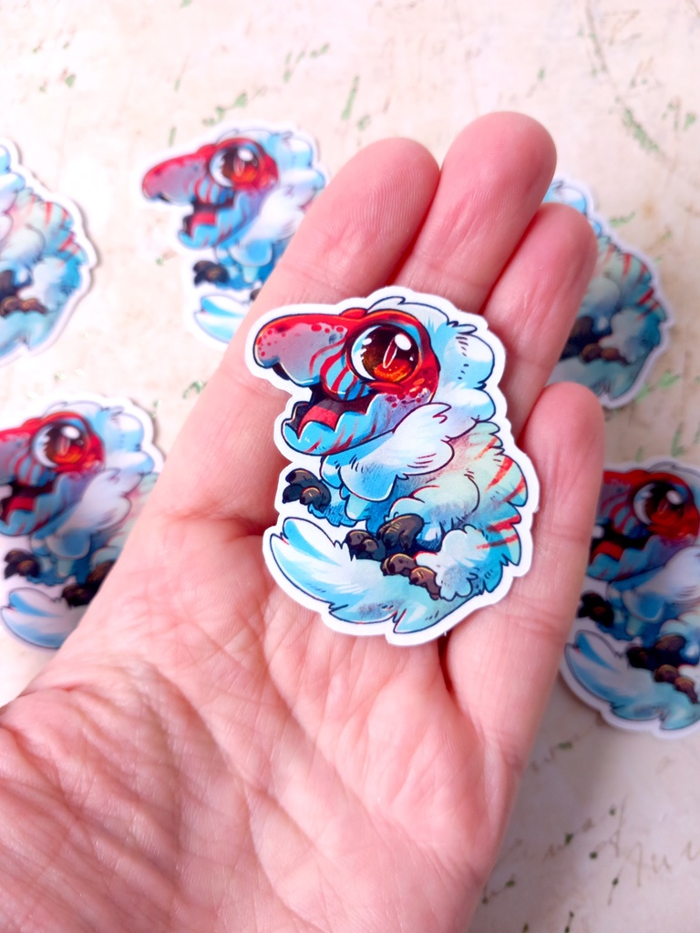 Dino Sticker - Yutyrannus - Sticker