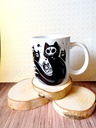 Skully Cat Mug - Webbelart