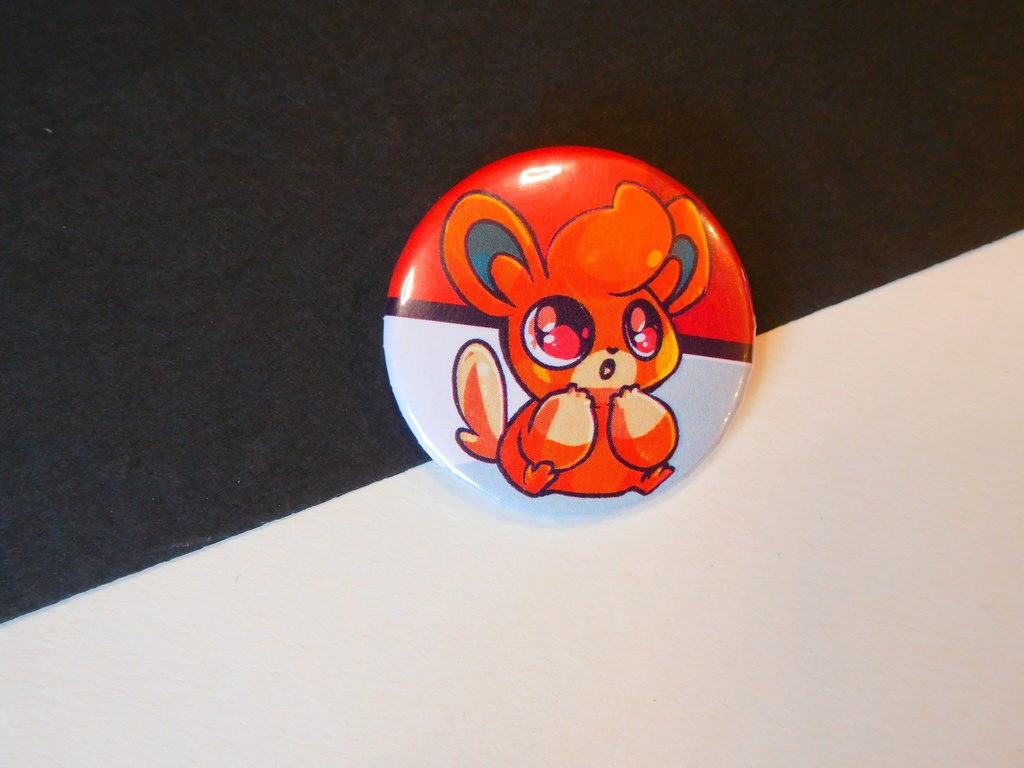 Button - Pawmi - 38mm Badge - #921