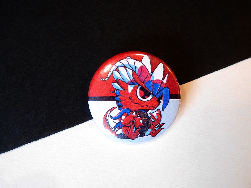 Button - Koraidon - 38mm Badge - #1007 (Button)