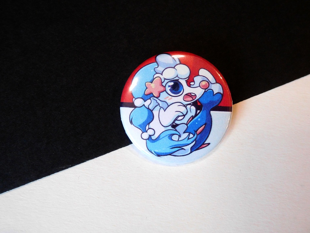 Button - Primarina - 38mm Badge - #730 (Button)