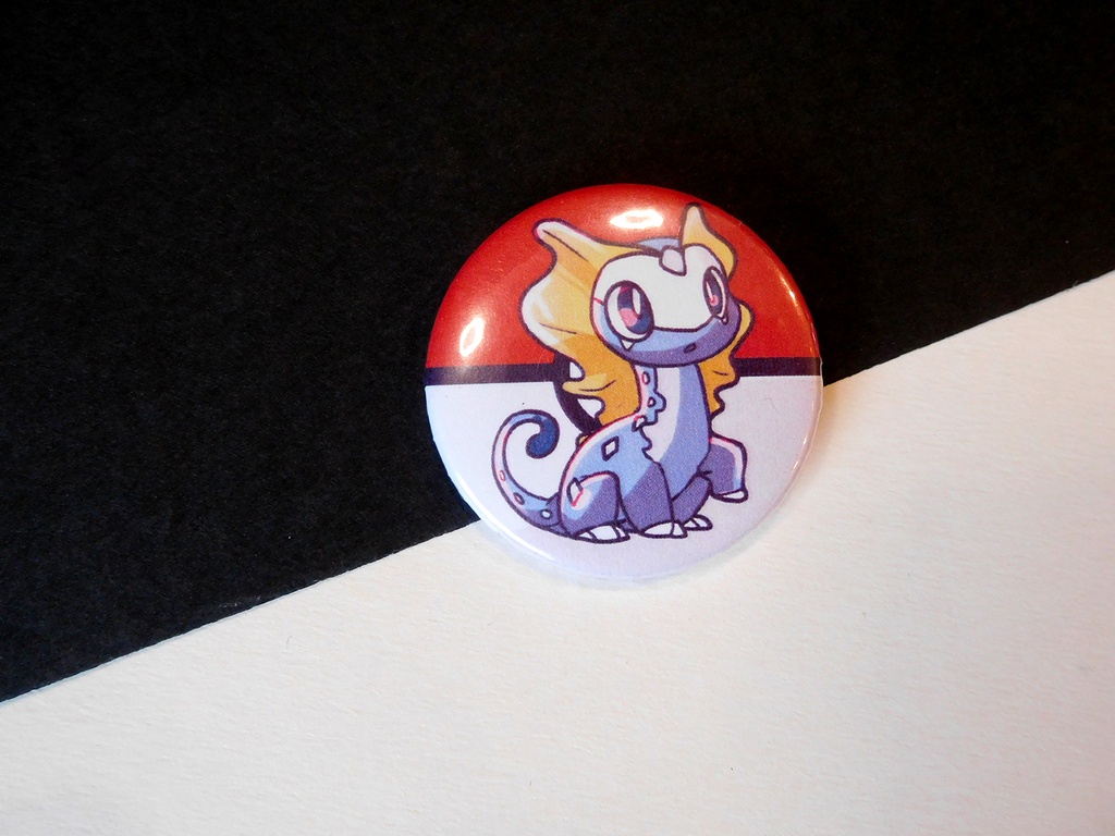 Button - Aurorus - 38mm Badge - #699 (Button)