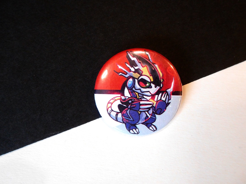 Button - Miraidon - 38mm Badge - #1008 (Button)
