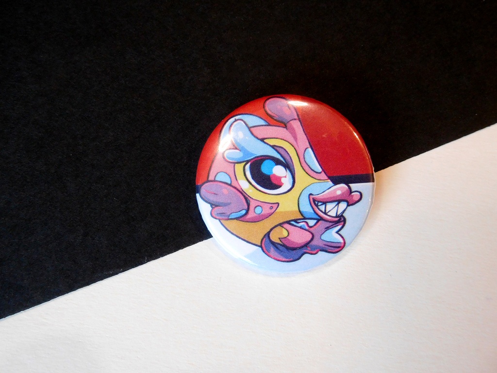 Button - Bruxish - 38mm Badge - #779 (Button)