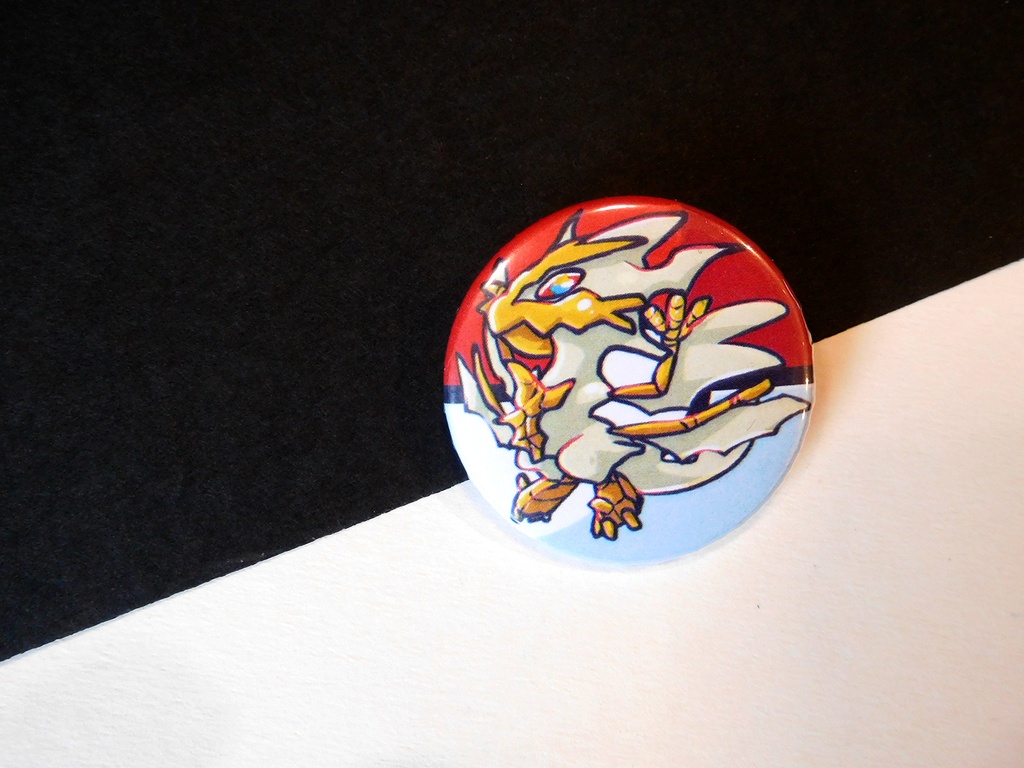 Button - Necrozma Ultra Burst - 38mm Badge - #800 (Button)