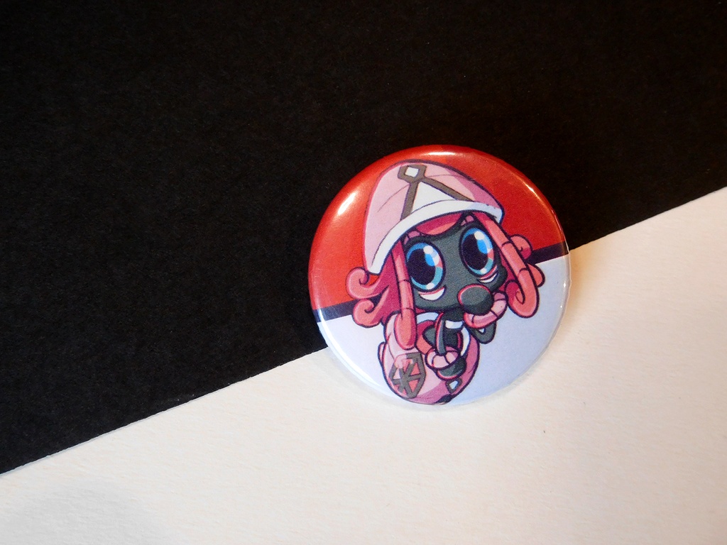 Button - Tapu Lele - 38mm Badge - #786 (Button)