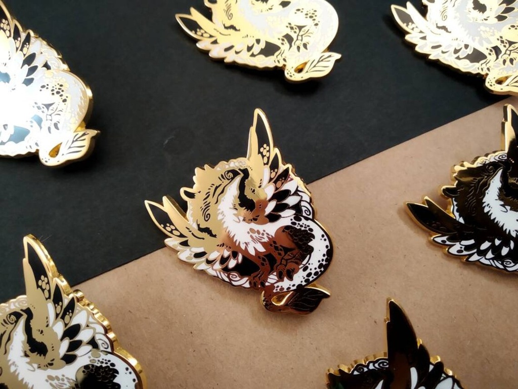 Gryphon Dragon - Smaugust Enamel Pin Collection - Kickstarter