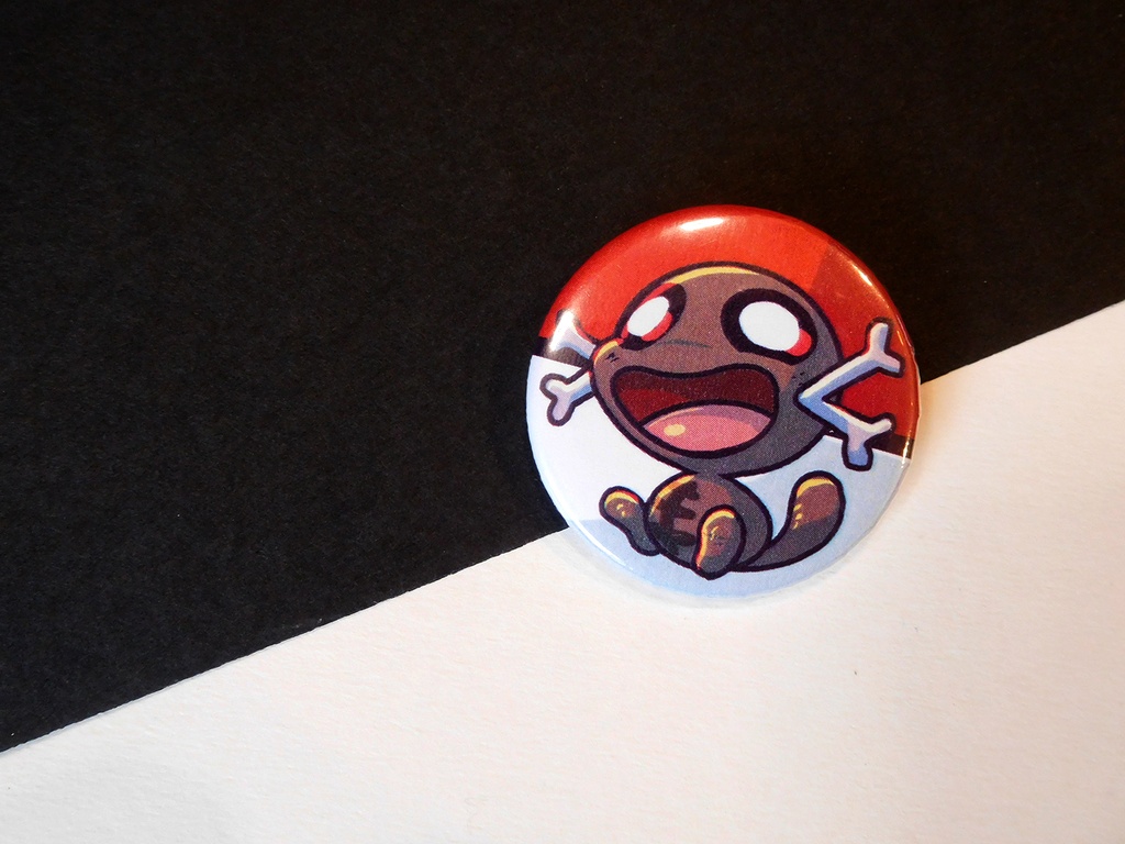 Button - Wooper Paldean - 38mm Badge - #194 (Button)