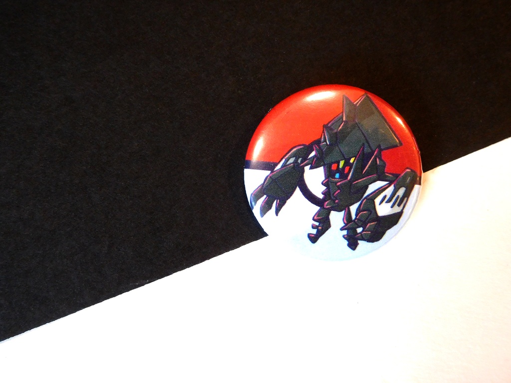 Button - necrozma - 38mm Badge - #800