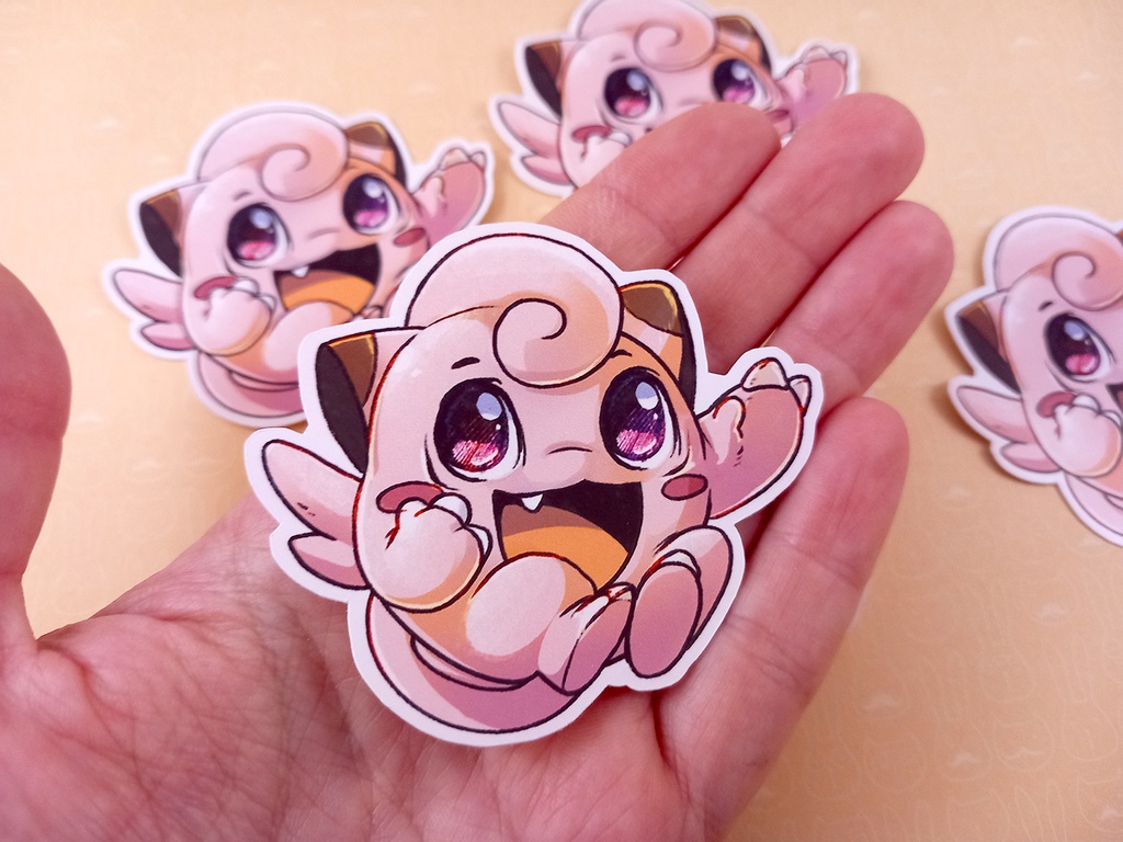 Pokemon Clefairy - Sticker 