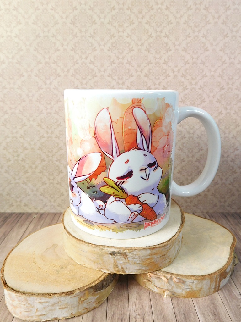 Happy Bunnies mug - Webbelart