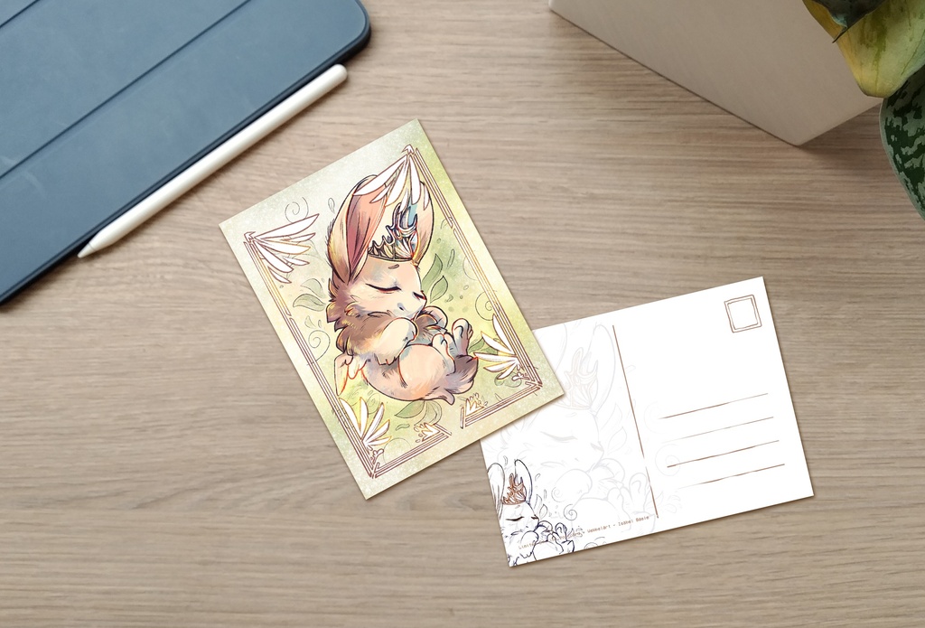 Postcard Royal Bunny - Limited Edition 