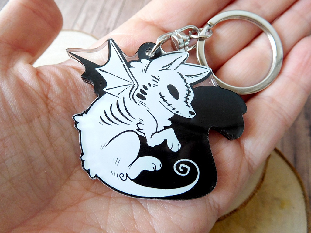 Voodoo doll Canine - Acrylic keychain