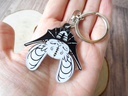 Voodoo Bat - Acrylic keychain 