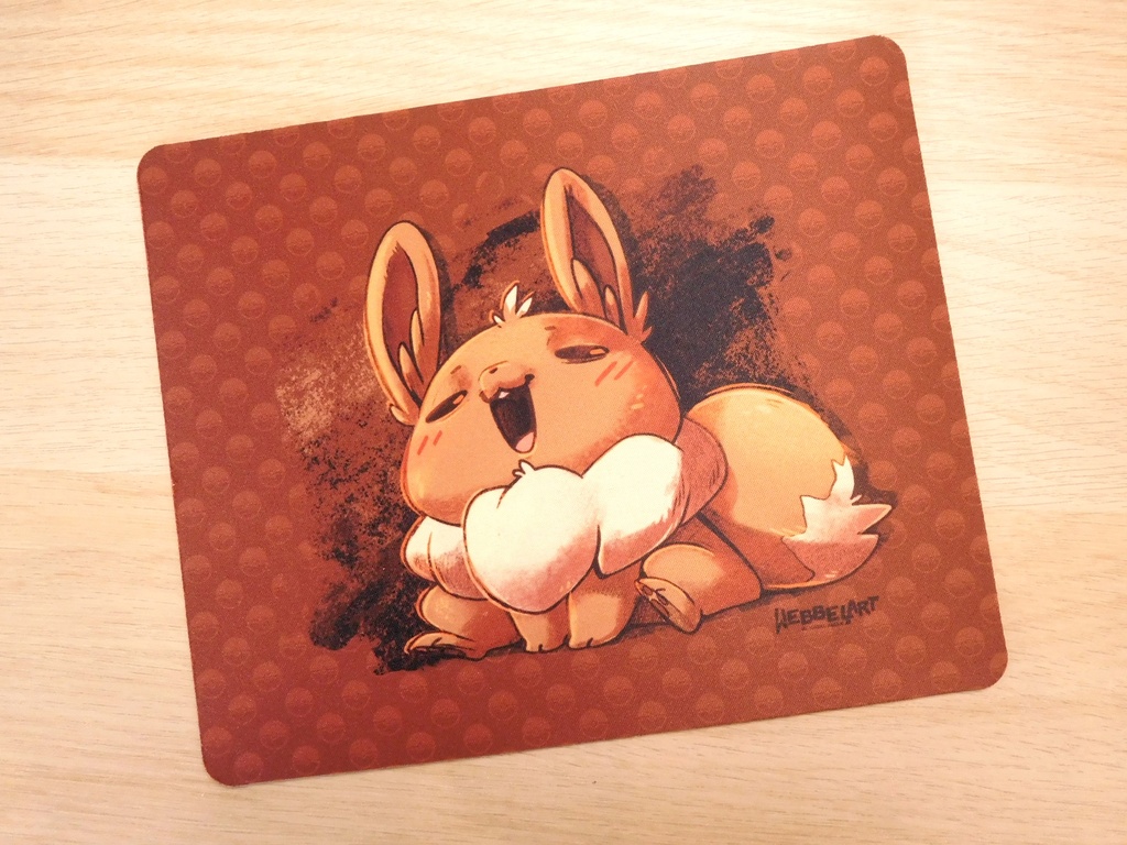 Chonky Eevee | Pokemon Fanart | Mouse pad | Webbelart