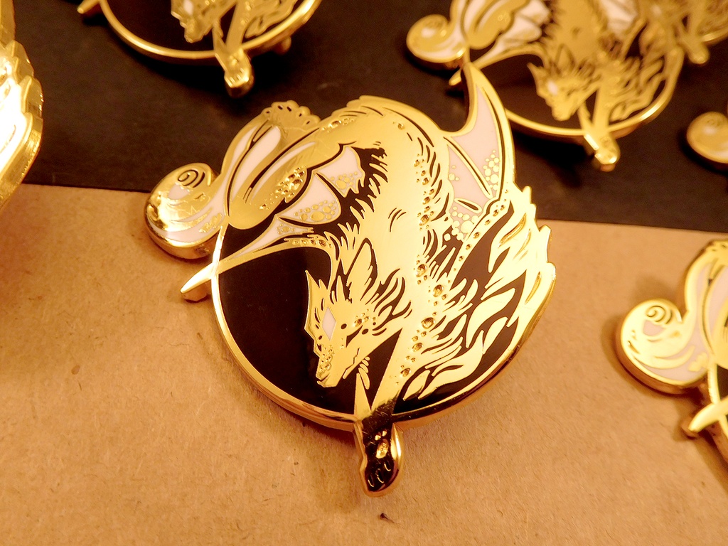 Canine Dragon - Smaugust Enamel Pin Collection - Kickstarter