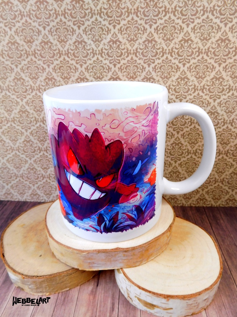 Gengar Family - Fanart mug