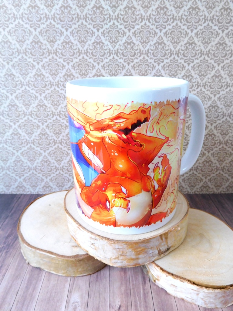 Charizard - Pokemon Mug - Webbelart