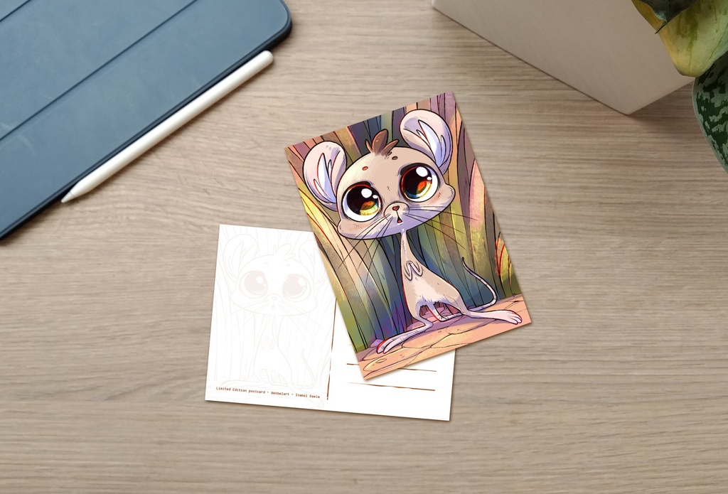 Postcard - Little Mouse - Limited edition