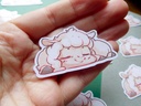 Sleepy Llama  - Sticker