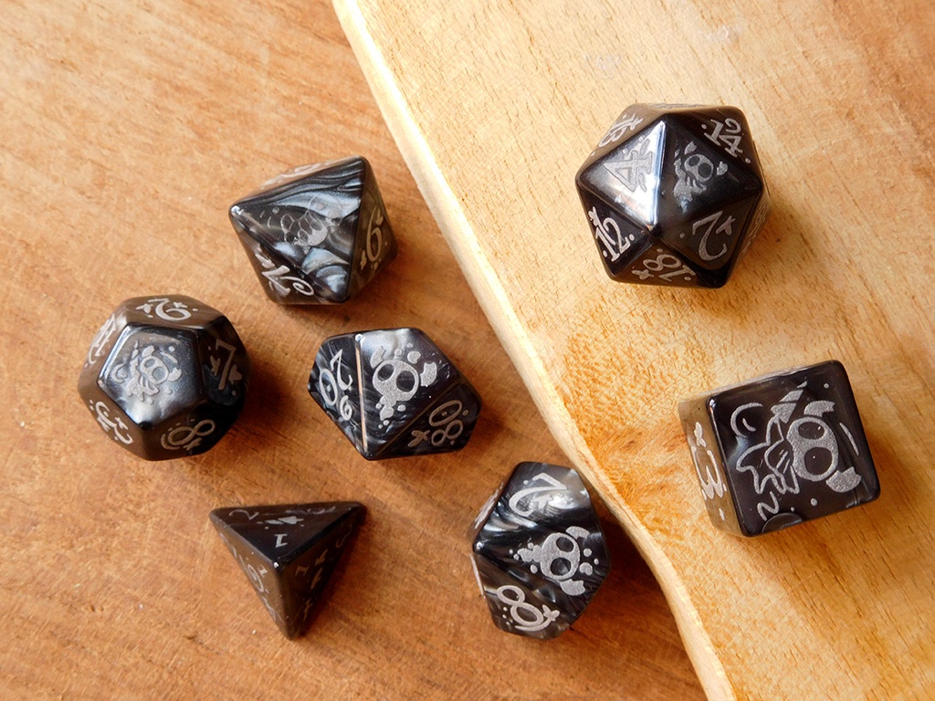 Dice Set - Hollow Knight