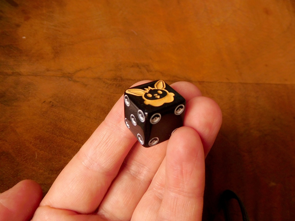 Eevee D6 Dice – Pokémon Gaming Dice
