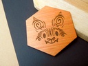 Wooden Coaster - Bat