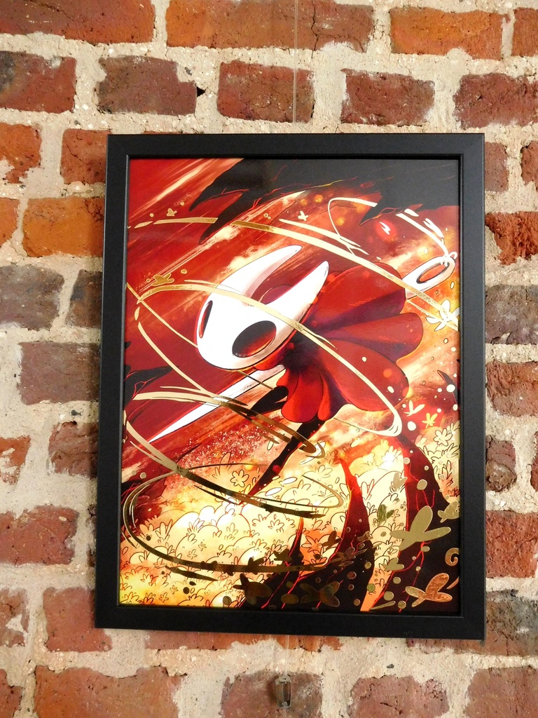 Silksong Print - Gold Foil Print - Numbered and Limited edition 