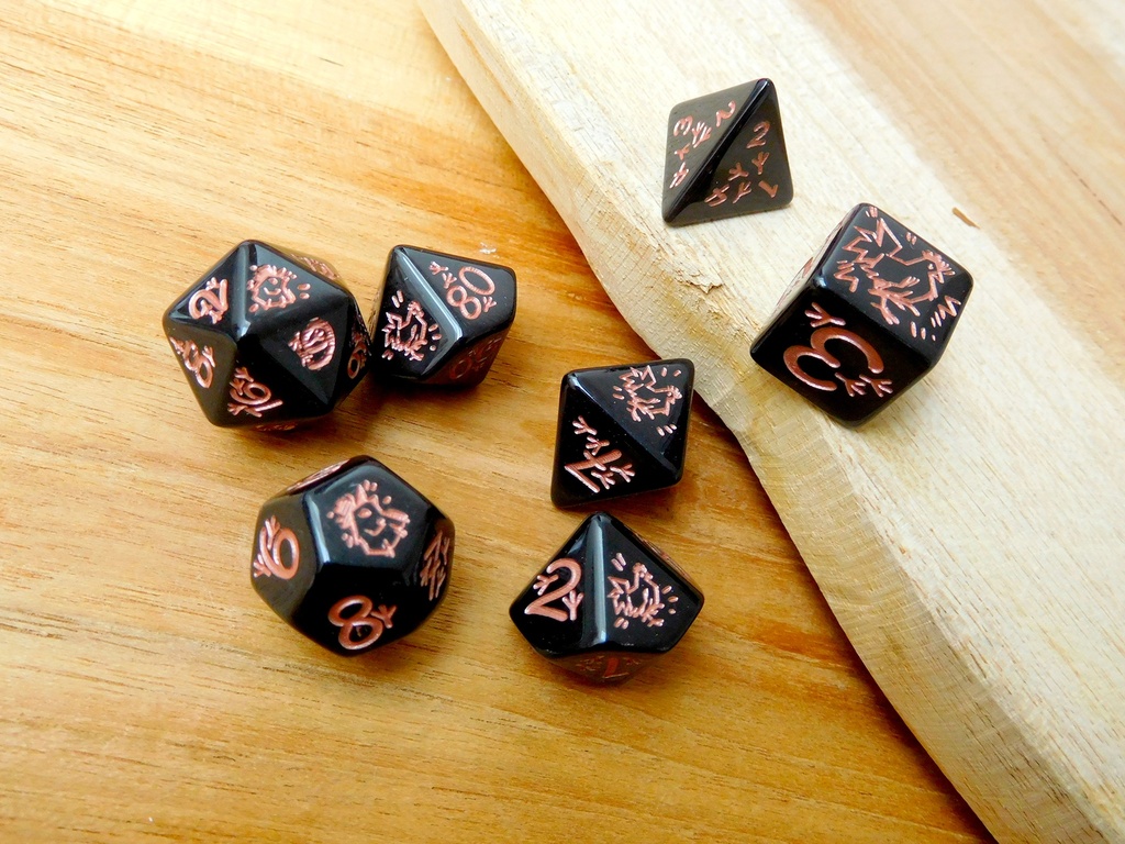 Dice Set - Chicken