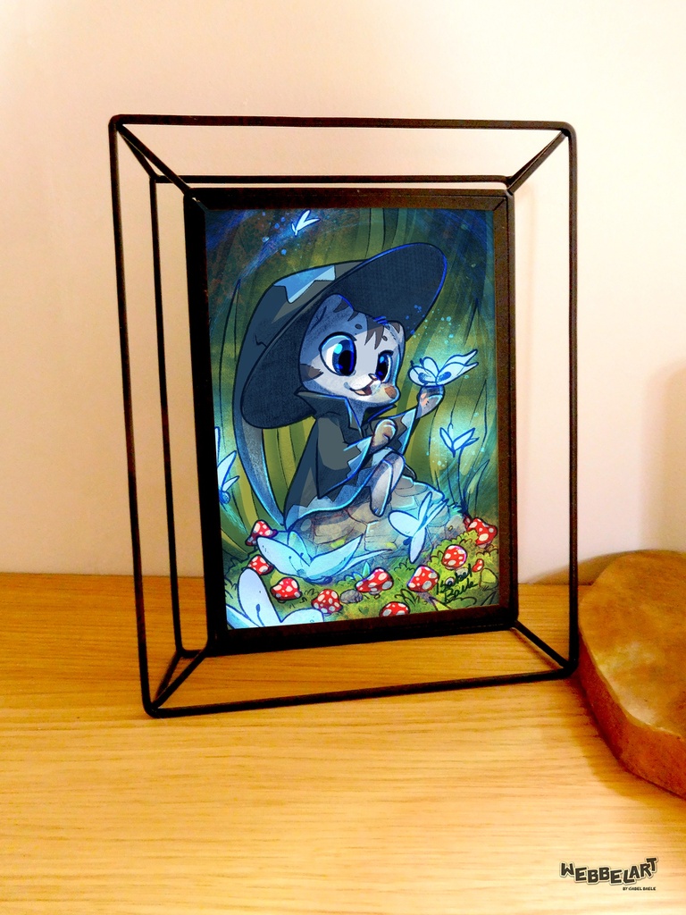 Artprint - Witch Kitty