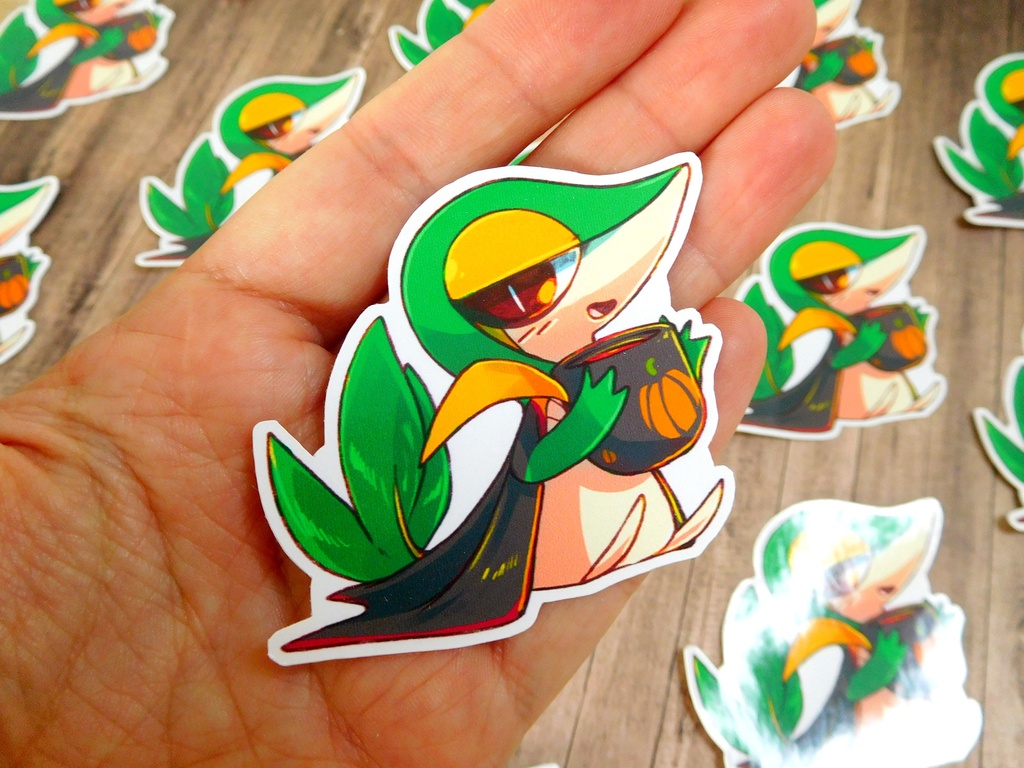 Snivy- Halloween Edition