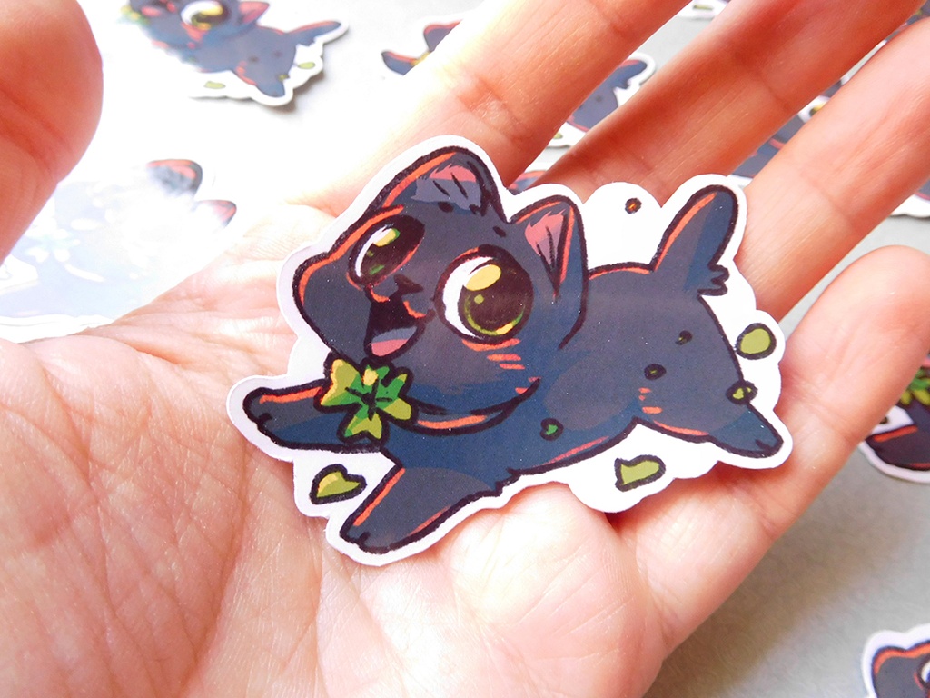 Lucky Black Cat