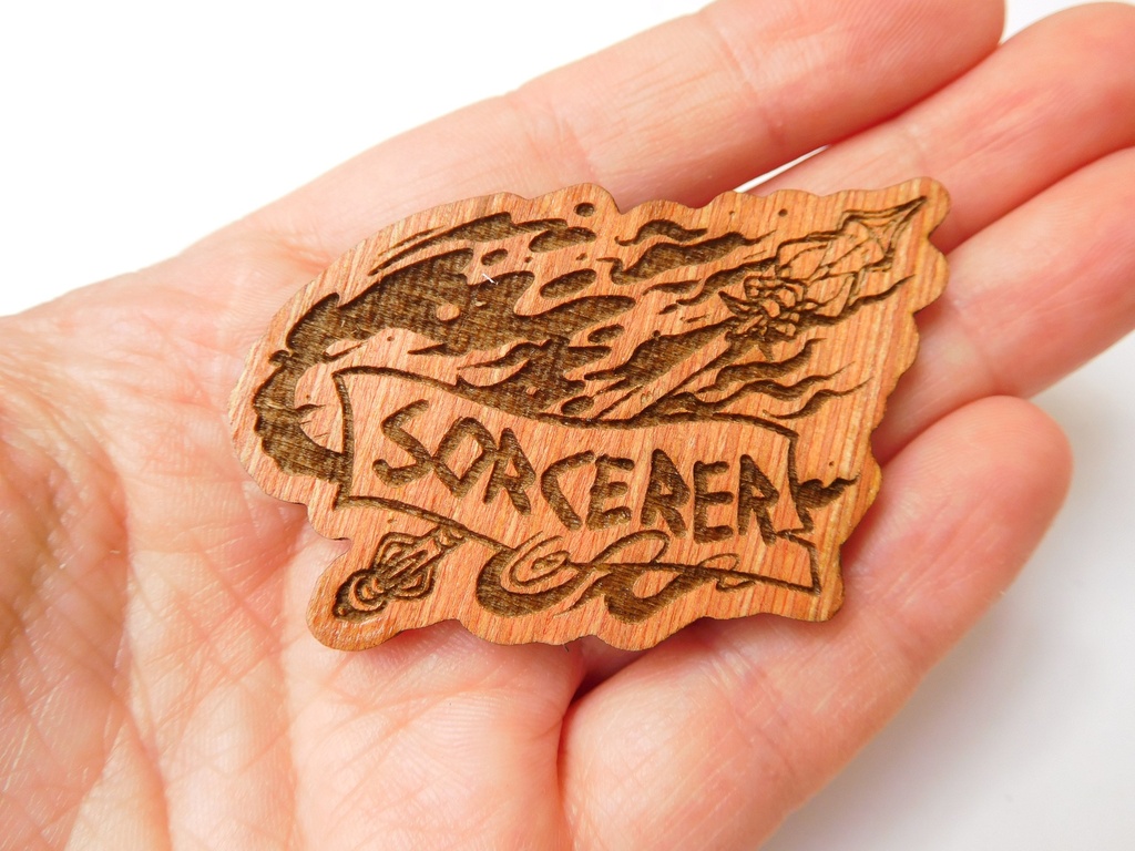 Sorcerer - Wooden Pin