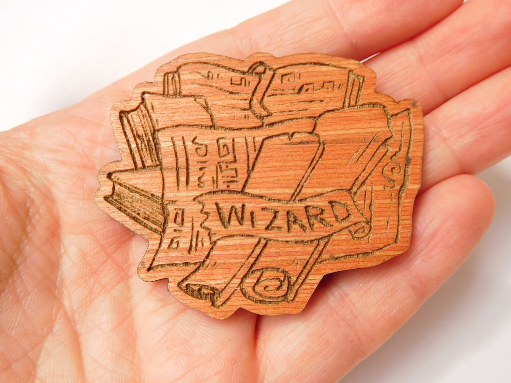 Wizard - Wooden Pin