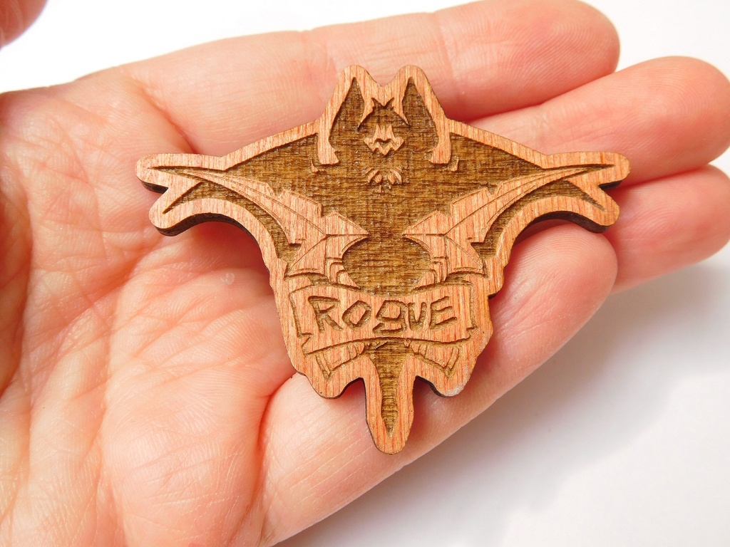 Rogue - Wooden Pin