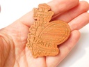 Fighter - Wooden Pin