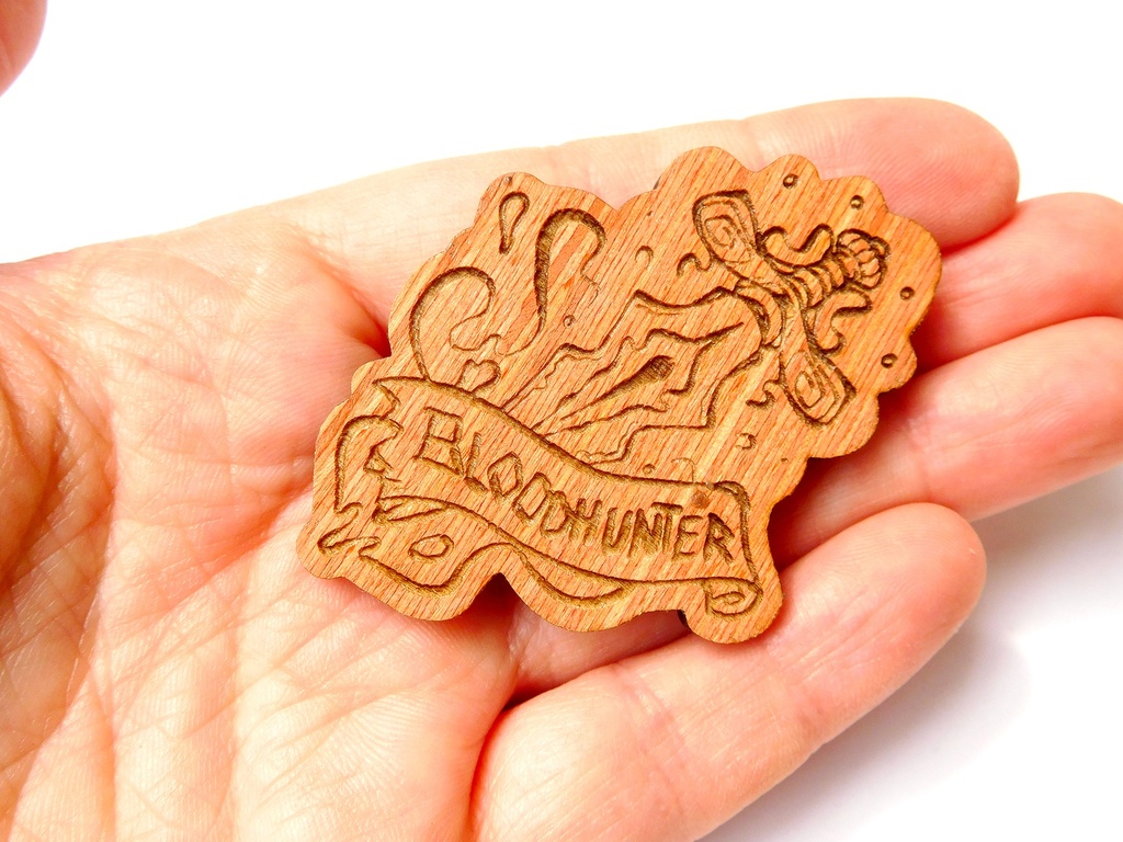 Bloodhunter - Wooden Pin