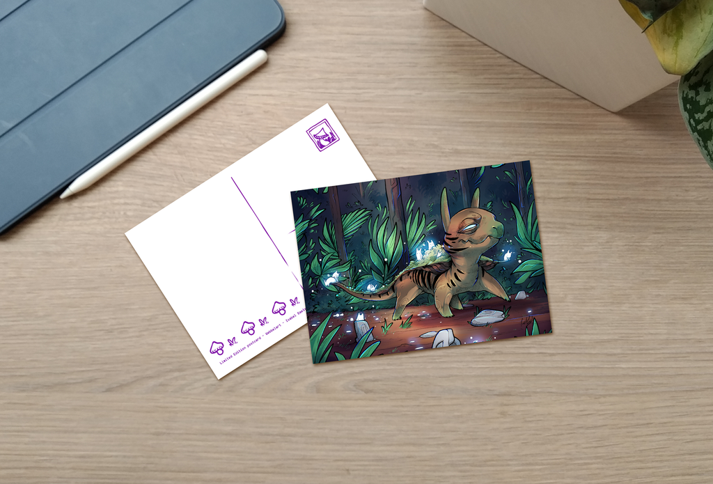 Postcard - Little Forest Dragon