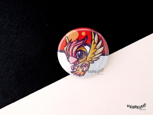 Button - pidgeotto - 38mm Badge - #017