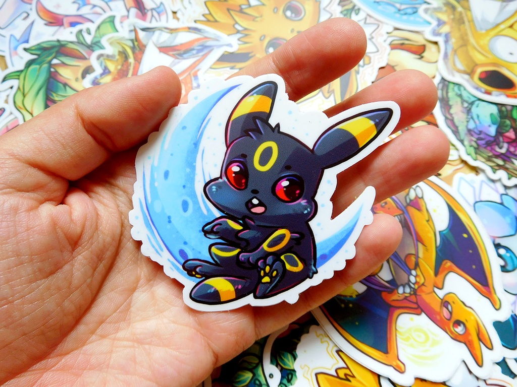 Pokemon Umbreon Vinyl Sticker