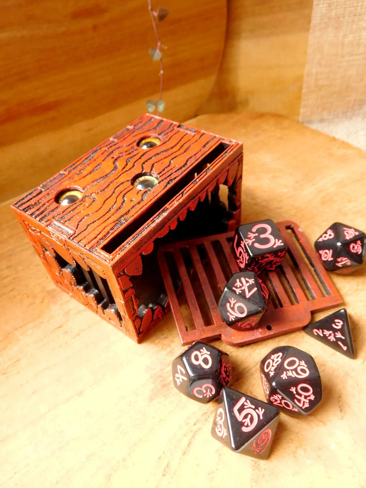 Dice Jail - Red Mimic