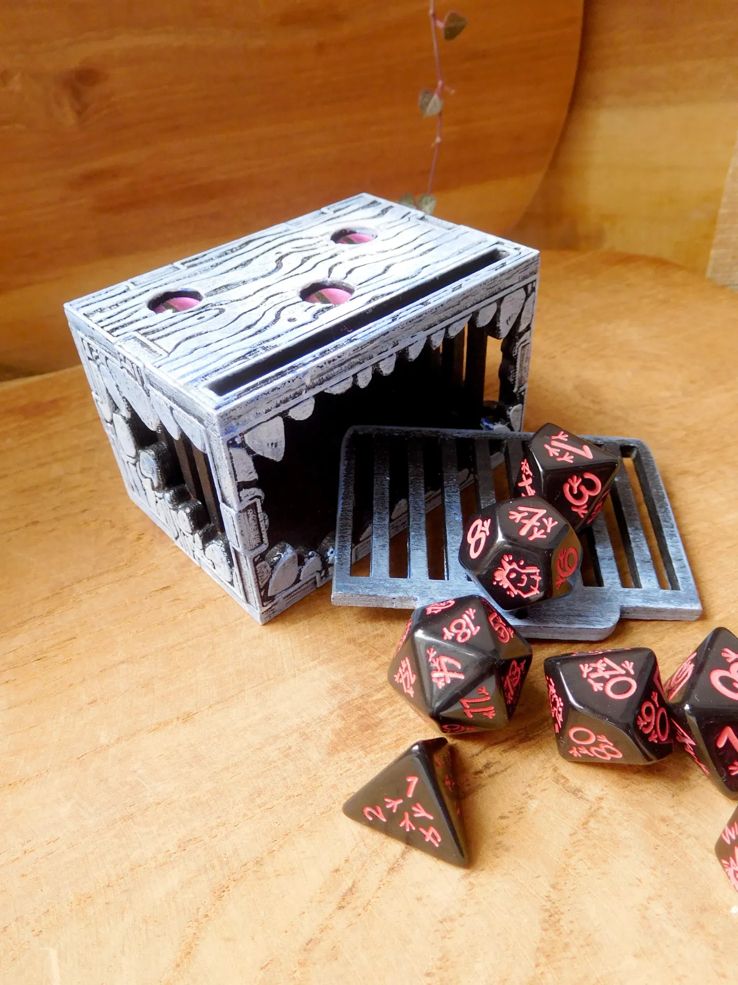 Dice Jail - Frozen Ice Blue Mimic