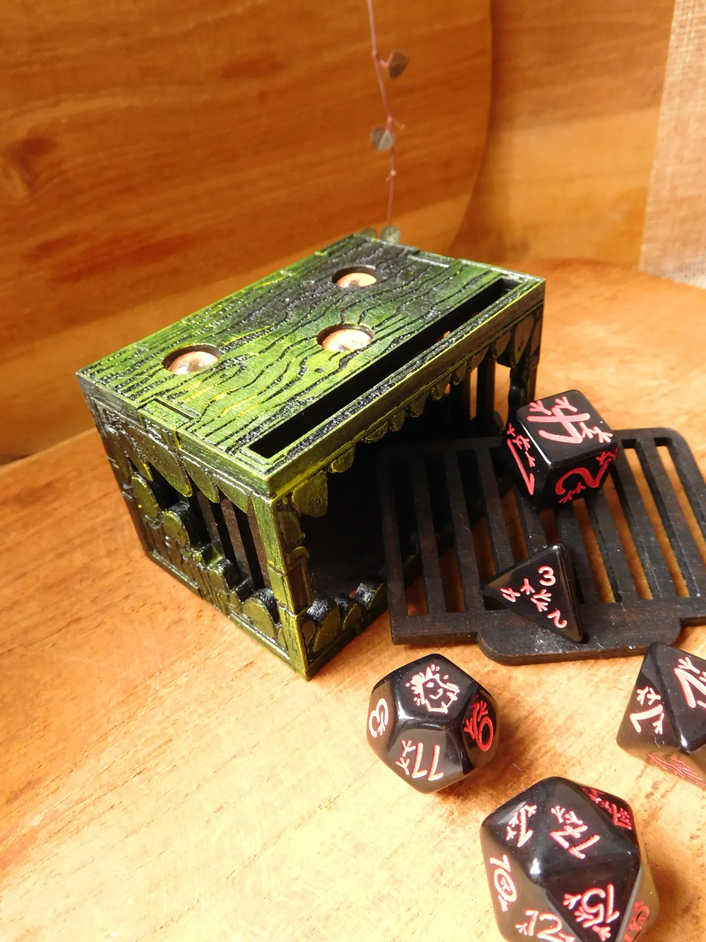 Dice Jail - Grass Green Mimic