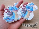 Pokemon Gigantamax Lapras Vinyl Sticker