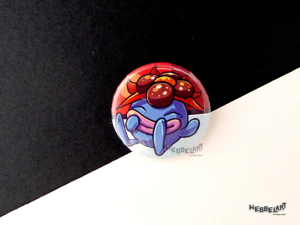 Button - Gloom - 38mm Badge - #044